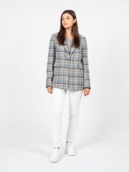 Liu Jo Marynarka | WF2416 T4243 | Kobieta | Szary. Szare marynarki i żakiety Liu Jo, bez wzorów, z poliesteru, eleganckie, bez ramiączek. W wyprzedaży za 599.00 zł.