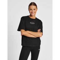 Koszulka damska Hummel Lgc Tammy. Czarne t-shirty sportowe Hummel, xs, bez wzorów, z bawełny, bez ramiączek, na fitness i siłownię. Za 161.50 zł.