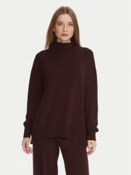 Kontatto Sweter 3M0822C Brązowy Relaxed Fit. Brązowe swetry Kontatto, m, bez wzorów, z syntetyku, bez ramiączek. Za 319.99 zł.