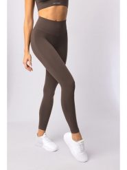 Spaio Legginsy sportowe "Flex 2.0" w kolorze brązowym rozmiar: M. Brązowe legginsy Spaio, bez wzorów, z materiału, sportowe. Za 165.99 zł.