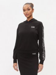 EA7 Emporio Armani Bluza 3DTM32 TJKWZ 1200 Czarny Regular Fit. Czarne bluzy EA7 Emporio Armani, xxl, bez wzorów, z syntetyku, bez kaptura. Za 329.99 zł.