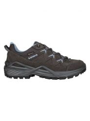 LOWA Buty turystyczne "Sirkos Evo GTX Lo Ws" w kolorze czarnym rozmiar: 42. Czarne buty trekkingowe Lowa, z gore-texu, bez zapięcia. Za 645.95 zł.