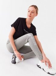 EA7 Emporio Armani Legginsy 8NTP63 TJ01Z 0905 Szary Slim Fit. Szare legginsy EA7 Emporio Armani, bez wzorów, z bawełny. Za 189.99 zł.
