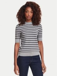 Tommy Hilfiger T-Shirt WW0WW49705 Szary ciemny Slim Fit. Szare t-shirty Tommy Hilfiger, xs, bez wzorów, z syntetyku, bez kołnierzyka, bez ramiączek. Za 369.99 zł.