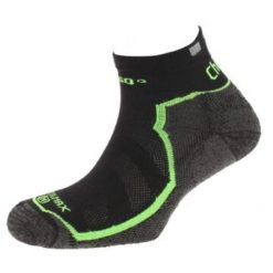 Skarpety trekkingowe coolmax Chiruca 360 Trail Running Reflectatnte. Czarne skarpetki Chiruca, bez wzorów. Za 80.00 zł.