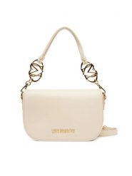 LOVE MOSCHINO Torebka JC4049PP1NLF0110 Beżowy. Brązowe torebki klasyczne Love Moschino, bez wzorów, ze skóry, bez dodatków. Za 679.99 zł.