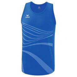Dziecięcy tank top Erima Racing. Niebieskie topy Erima, bez wzorów, bez kołnierzyka, bez ramiączek. Za 157.00 zł.