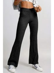 Monki Spodnie w kolorze czarnym rozmiar: XXS. Czarne spodnie materiałowe Monki, bez wzorów, z materiału. Za 28.17 zł.