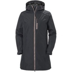 Kurtka uniwersalna damska Helly Hansen Belfast Winter Jacket. Niebieskie kurtki Helly Hansen, s, bez wzorów, z materiału, eleganckie, z kapturem. Za 724.25 zł.