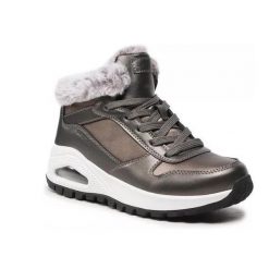 Buty Sportowe Damskie Skechers Cool Nova. Szare buty treningowe Skechers, na zimę, bez wzorów, bez zapięcia, trekkingowe. Za 337.99 zł.