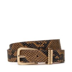 Pasek Damski Tommy Hilfiger. Brązowe paski Tommy Hilfiger, bez wzorów. Za 159.99 zł.