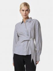 YAS Koszula Esta 26032907 Niebieski Regular Fit. Niebieskie koszule YAS, xs, bez wzorów, z bawełny, bez kołnierzyka, bez ramiączek. Za 79.99 zł.