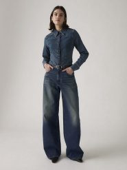 Levi's Dżinsy - Relaxed fit - w kolorze niebieskim rozmiar: W28/L31. Niebieskie jeansy Levi's, l, z aplikacjami, z tkaniny, klasyczne. Za 306.95 zł.