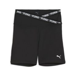 Damskie szorty treningowe PUMA STRONG PUMA. Czarne szorty sportowe Puma, bez wzorów. Za 159.00 zł.