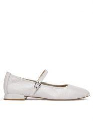 Caprice Baleriny 9-22100-44 Szary. Szare baleriny Caprice, bez wzorów, ze skóry, bez obcasa, bez zapięcia. Za 274.99 zł.
