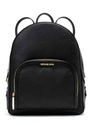 Michael Kors Skórzany plecak w kolorze czarnym - 30 x 40 x 14 cm rozmiar: onesize. Czarne plecaki Michael Kors, bez wzorów, z materiału, na ramię, bez dodatków. Za 1,032.28 zł.