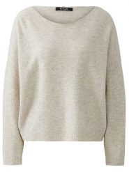 Miss Lagotte Sweter w kolorze kremowym rozmiar: 34. Brązowe swetry Miss Lagotte, bez wzorów, bez ramiączek. Za 126.99 zł.