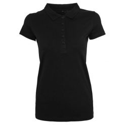 Koszulka Polo Damska. Czarne t-shirty sportowe BUILD YOUR BRAND, xl, bez wzorów, bez ramiączek. Za 58.99 zł.