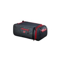 Torba sportowa z polaru Wilson. Czarne torby sportowe Wilson, bez wzorów, z polaru, na ramię. Za 371.00 zł.