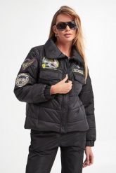 Kurtka damska pikowana AERONAUTICA MILITARE. Kurtki Aeronautica Militare, bez wzorów, bez kaptura. W wyprzedaży za 1,427.32 zł.