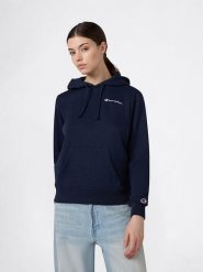 Champion Bluza w kolorze granatowym rozmiar: XS. Niebieskie bluzy z kapturem Champion, xs, bez wzorów, z bawełny, z kapturem. Za 126.75 zł.