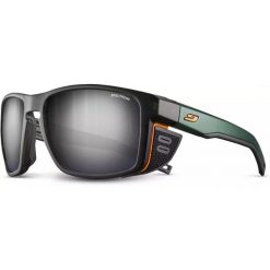 Okulary przeciwsłoneczne górskie JULBO SHIELD zielone | Spectron Cat 4. Brązowe okulary przeciwsłoneczne JULBO, bez wzorów. Za 500.00 zł.