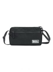 Saszetka Fjallraven Vardag Pocket Large - coal black. Czarne nerki i saszetki Fjällräven, bez wzorów, z poliamidu, bez dodatków. Za 252.99 zł.