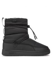 Puma Śniegowce Snowbae Wns 393920 01 Czarny. Czarne śniegowce Puma, bez wzorów, z materiału, bez zapięcia. Za 299.99 zł.