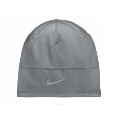 Czapka sportowa Nike Terra Uncuffed Unisex szara. Szare czapki zimowe Nike, bez wzorów, sportowe. Za 159.99 zł.
