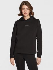 Calvin Klein Bluza Micro Logo K20K205452 Czarny Regular Fit. Czarne bluzy Calvin Klein, m, bez wzorów, z bawełny, bez kaptura. Za 309.99 zł.