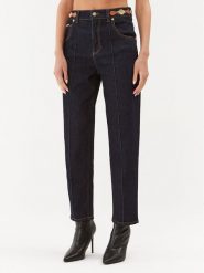 Just Cavalli Jeansy 75PAB5TB Niebieski Boyfriend Fit. Niebieskie jeansy Just Cavalli, bez wzorów, z bawełny. Za 1,639.00 zł.