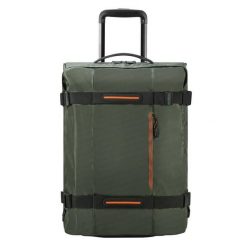 Torba plecak na kółkach Urban Track. Zielone torby podróżne American Tourister, bez wzorów. W wyprzedaży za 600.50 zł.