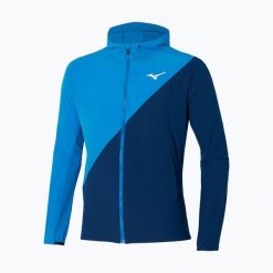 Kurtka tenisowa damska Mizuno Mugen Hooded Jacket. Brązowe kurtki Mizuno, m, bez wzorów, z elastanu, bez kaptura. Za 319.99 zł.
