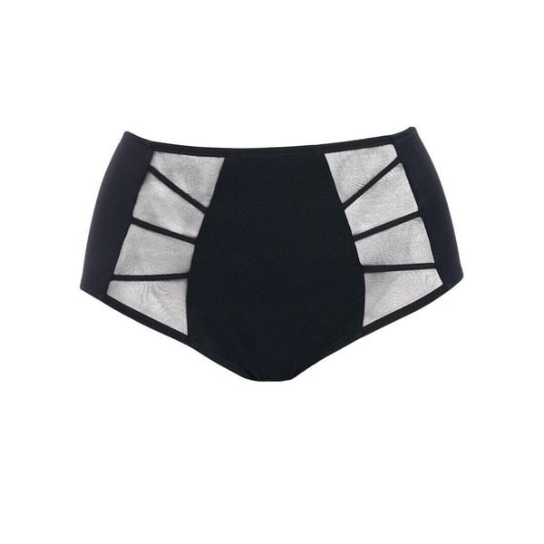 Figi damskie Elomi Sachi. Czarne figi ELOMI, bez wzorów. Za 173.00 zł.