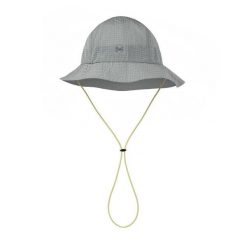 Kapelusz BUFF GO BUCKET HAT SOLID. Szare kapelusze Buff, bez wzorów, sportowe. Za 189.90 zł.