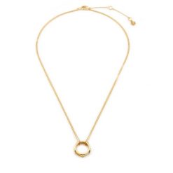 Naszyjnik Tory Burch. Żółte naszyjniki Tory Burch, złote. Za 809.99 zł.