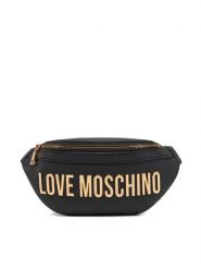 LOVE MOSCHINO Saszetka nerka JC4195PP1MKD0000 Czarny. Czarne nerki i saszetki Love Moschino, bez wzorów, ze skóry, bez dodatków. Za 579.99 zł.