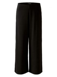 Miss Lagotte Spodnie w kolorze czarnym rozmiar: 34. Czarne spodnie materiałowe Miss Lagotte, bez wzorów, z materiału, z podwyższonym stanem. Za 113.99 zł.