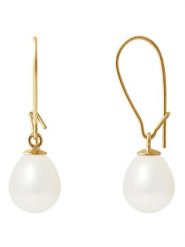 Pearl Addict Złote kolczyki z perłami rozmiar: onesize. Żółte kolczyki Pearl Addict, z perłą, złote. Za 674.99 zł.