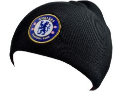 Czapka zimowa Chelsea Londyn - licencjonowana. Czarne czapki zimowe CHELSEA, bez wzorów, z materiału. Za 97.99 zł.
