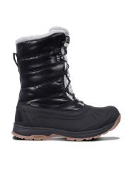 Icepeak Śniegowce Alma 75269 100 I Czarny. Czarne śniegowce Icepeak, bez wzorów, z materiału, bez zapięcia. Za 879.99 zł.
