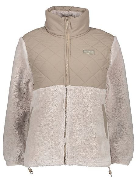 Sublevel Kurtka polarowa w kolorze beżowym rozmiar: S. Brązowe kurtki Sublevel, s, bez wzorów, z polaru, bez kaptura. Za 65.54 zł.