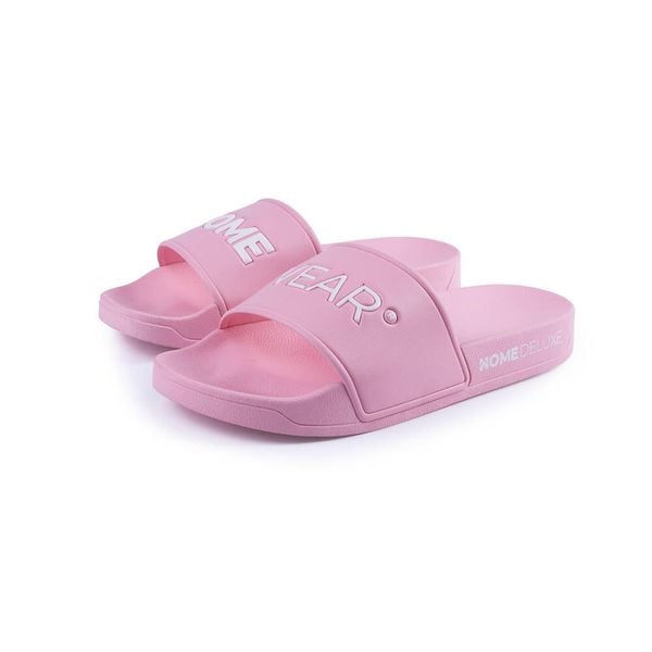 Odzież domowa Klapki unisex SUN – 37–38 Różowe. Brązowa klapki HOME DELUXE, bez wzorów, z materiału, eleganckie, bez obcasa, bez zapięcia. Za 109.99 zł.