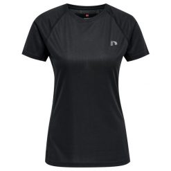 Damski tank top Newline core running. Czarne topy Newline, xs, bez wzorów, sportowe, bez kołnierzyka, bez ramiączek. Za 144.00 zł.