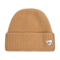 Czapka zimowa damska Rossignol Opal. Brązowe czapki zimowe Rossignol, bez wzorów, z elastanu, sportowe. Za 189.99 zł.