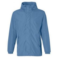 Rowerowa kurtka przeciwdeszczowa Hoga unisex, horizon blue. Czarne kurtki BASIL, bez wzorów, z materiału, bez kaptura, rowerowe. Za 419.90 zł.