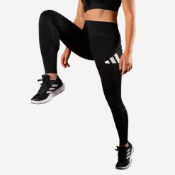 Legginsy fitness damskie ADIDAS. Legginsy adidas, bez wzorów, z elastanu, sportowe, długie. Za 129.99 zł.