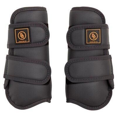 Buty dla koni BR Equitation Pro Max. Szare buty treningowe BR, bez wzorów, z materiału, bez zapięcia, do jazdy konnej. Za 236.70 zł.