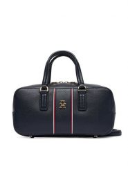 Tommy Hilfiger Torebka Th Daily Crossover Corp AW0AW18641 Granatowy. Niebieskie torebki klasyczne Tommy Hilfiger, bez wzorów, ze skóry, bez dodatków. Za 649.99 zł.