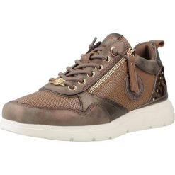Buty CARMELA 162513C Nadruk zwierzęcy. Szare trekkingi Carmela, bez wzorów, z materiału, bez zapięcia, trekkingowe. Za 334.70 zł.